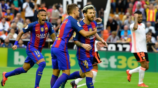 Spielerkritik | Valencia CF - FC Barcelona: Messi, Suárez und Neymar boten ... - Barcawelt