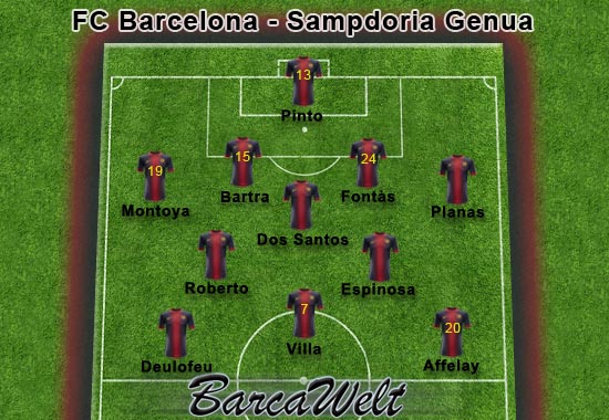FC Barcelona - Sampdoria
