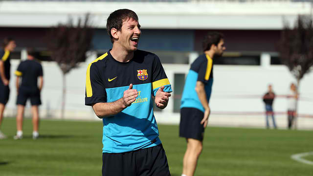 Messi Training
