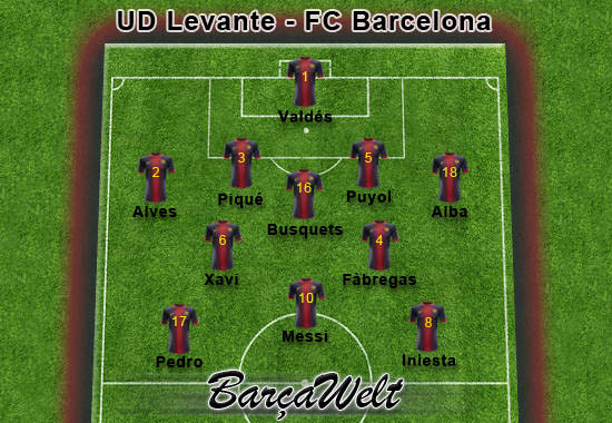 UD Levante - FC Barcelona 25.11.2012