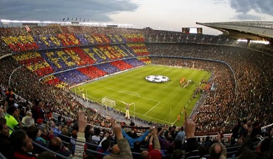 Das Camp Nou des FC Barcelona