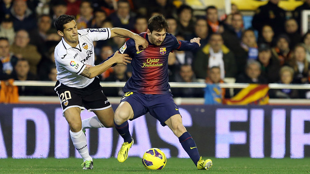 Messi gegen Valencia