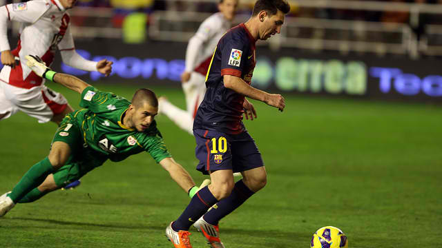 Messi gegen Rayo Vallecano