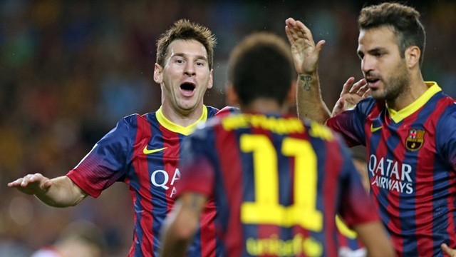 Messi ist mit Sicherheit auch erfreut über seinen Saisonstart