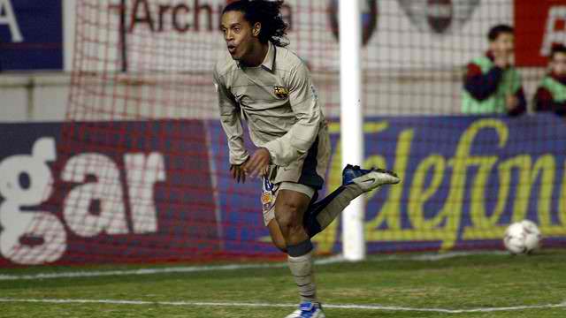 Ronaldinho im El Sadar