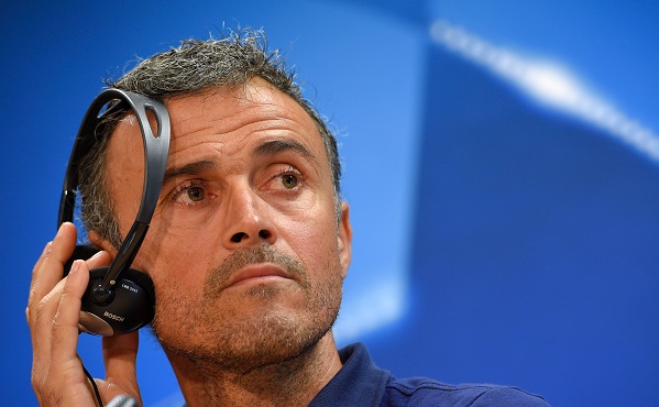 Luis Enrique vor Manchester City