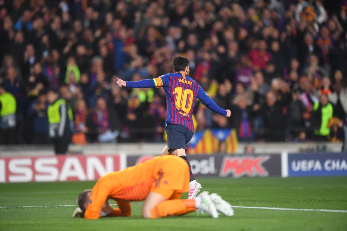 FC Barcelona Lionel Messi David De Gea Manchester United Champions League Halbfinale