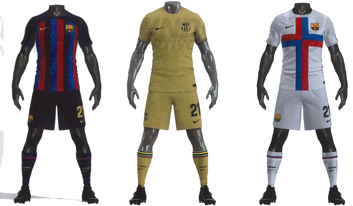 fc barcelona tenue 2022
