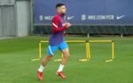 Jordi Alba FC Barcelona Training