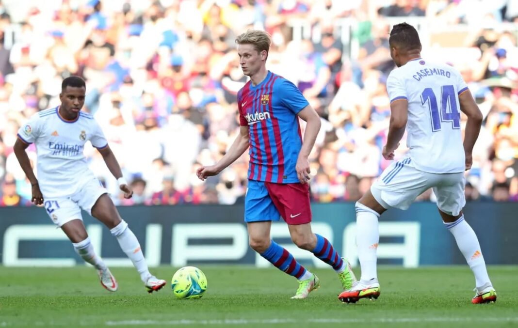 Frenkie de Jong FC Barcelona El Clasico Real Madrid