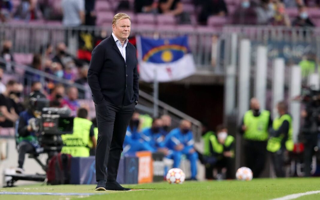 Ronald Koeman nahm nach Barcelonas Sieg in der Champions League gegen Dynamo Kiew Ansu Fati in Schutz.