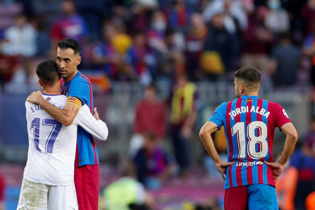 Sergio Busquets FC Barcelona Real Madrid El Clasico