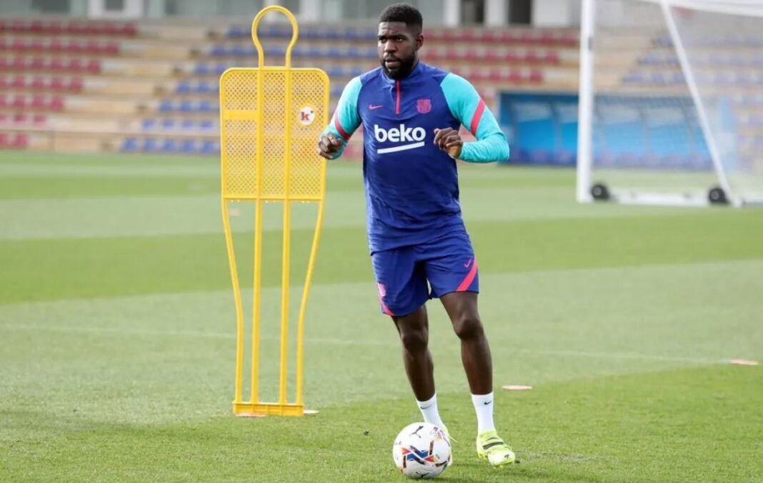 Bei Barcelona bislang auf dem Abstellgleis: Samuel Umtiti.