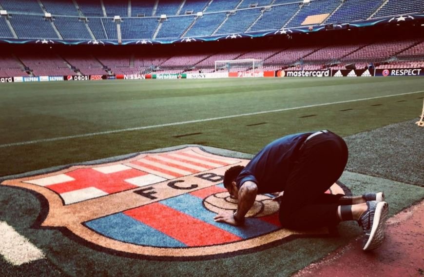 Dani Alves FC Barcelona Instagram