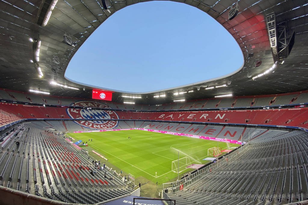 Die Allianz-Arena wird bei der Champions-League-Partie zwischen dem FC Bayern München und dem FC Barcelona leer bleiben.