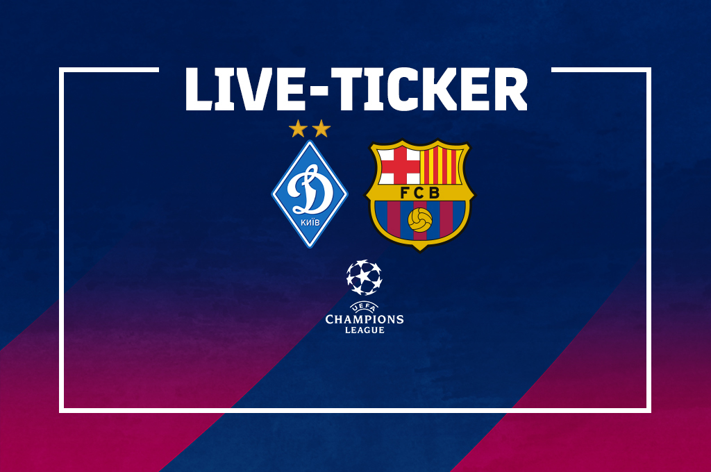 Live Ticker Dynamo Kiew FC Barcelona Champions League
