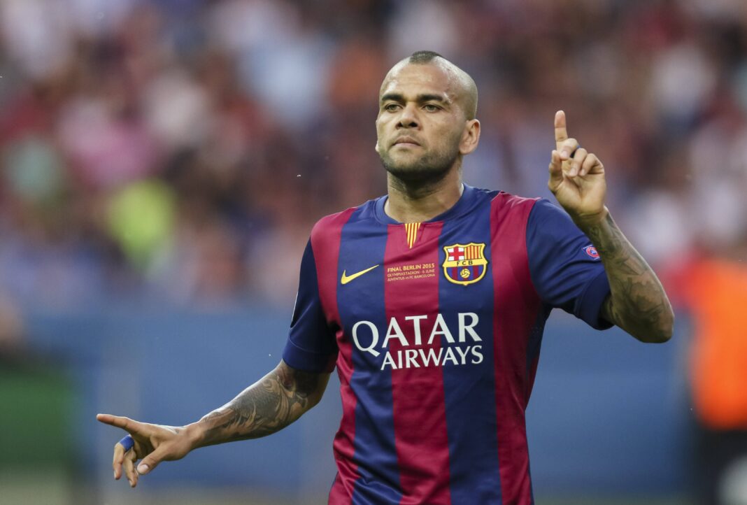 Dani Alves FC Barcelona 2015