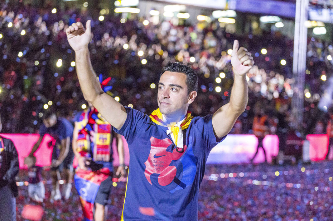 Xavi Hernandez FC Barcelona