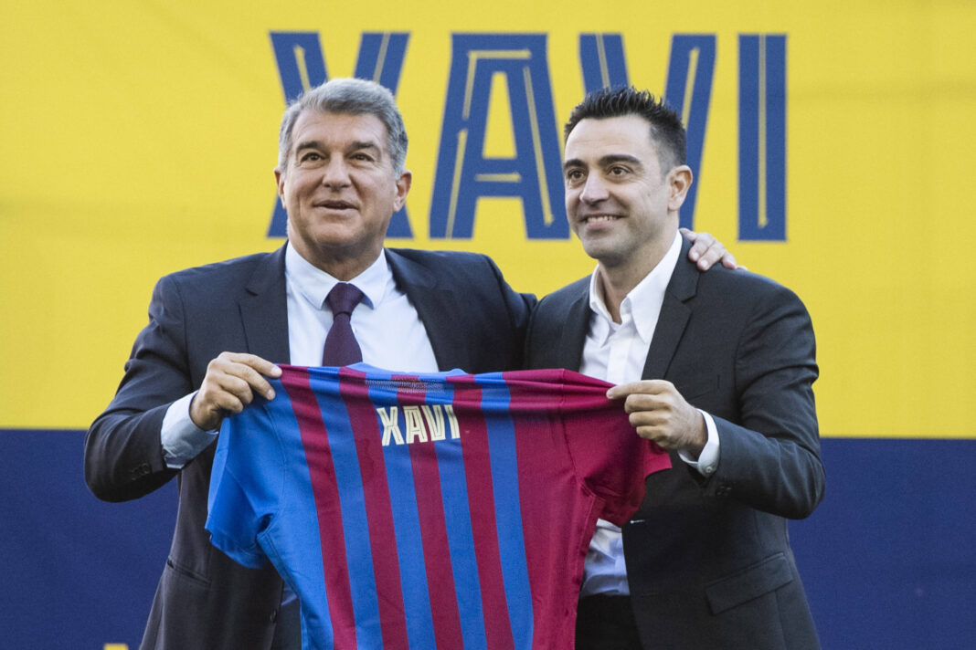 Joan Laporta Xavi FC Barcelona