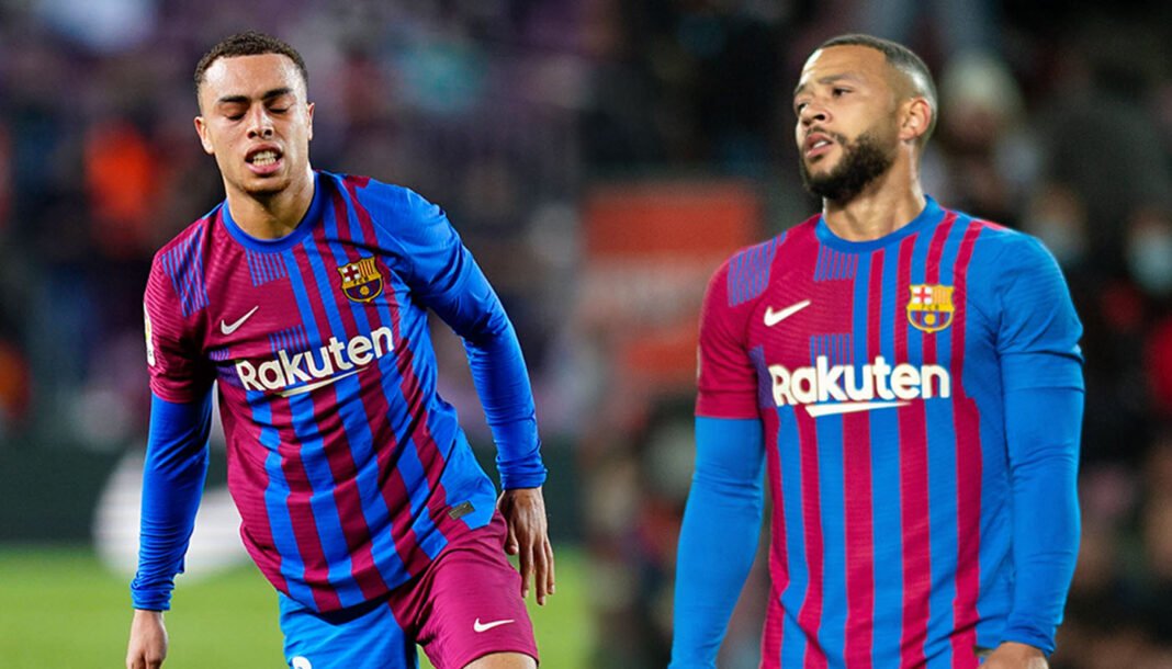 sergino dest memphis depay fc barcelona