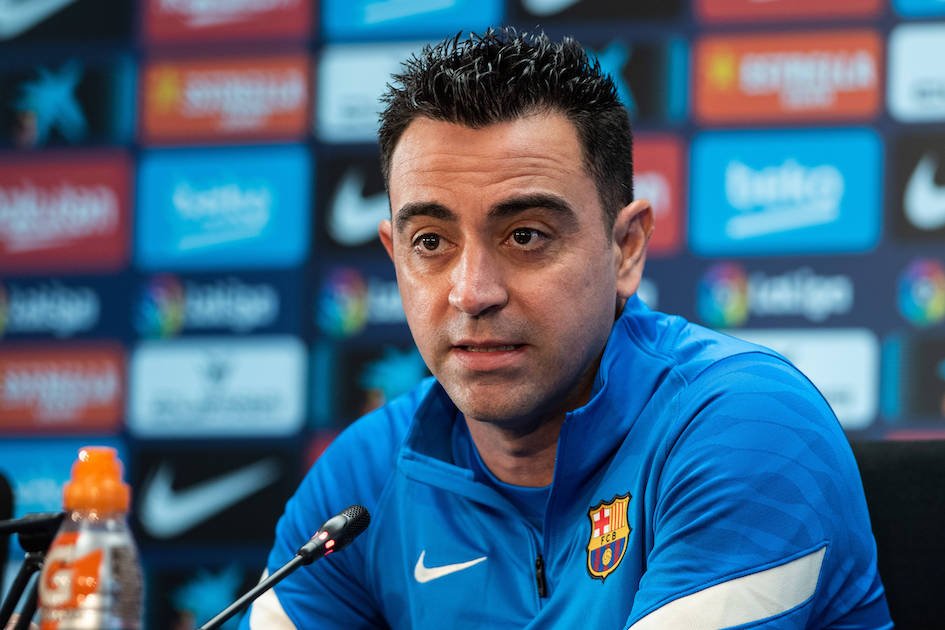 Xavi Pressekonferenz FC Barcelona