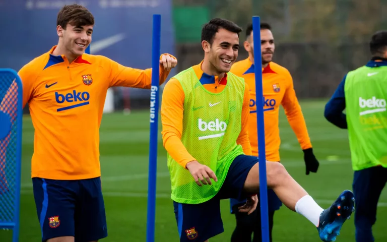 Eric Garcia FC Barcelona Training