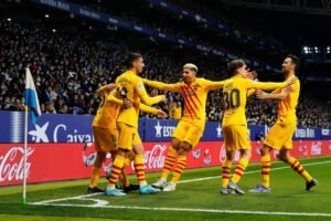 FC Barcelona Barca Espanyol Derby Luuk de Jong
