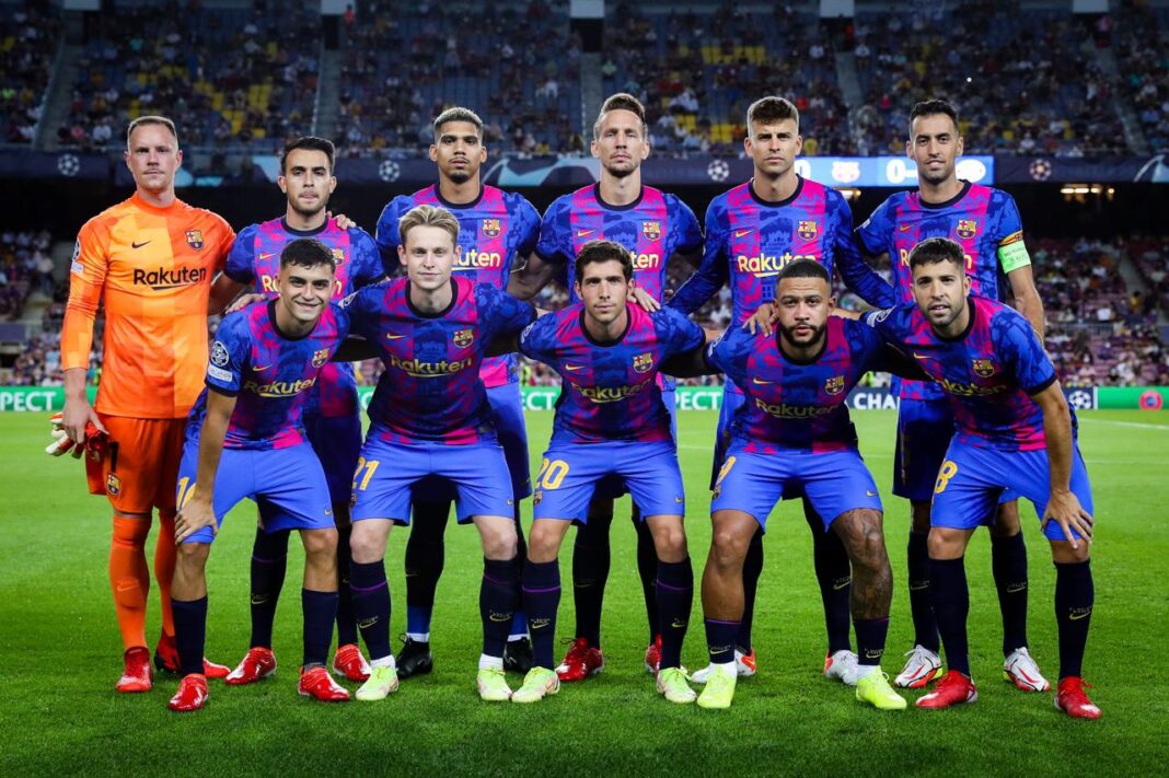 Team_FC Barcelona_ Mannschaft
