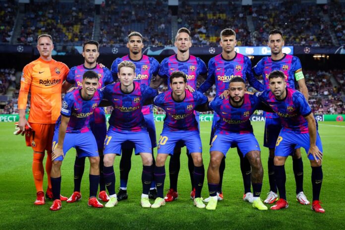 Team_FC Barcelona_ Mannschaft