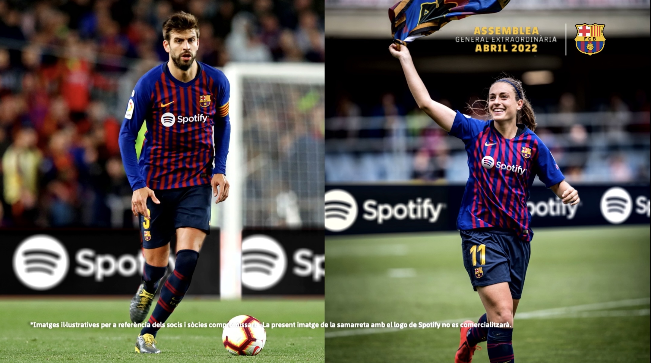FC Barcelona Barça Sponsoren Spotify Trikot Camp Nou Espai Barça Spotify Camp Nou Hauptsponsor Trikotsponsor