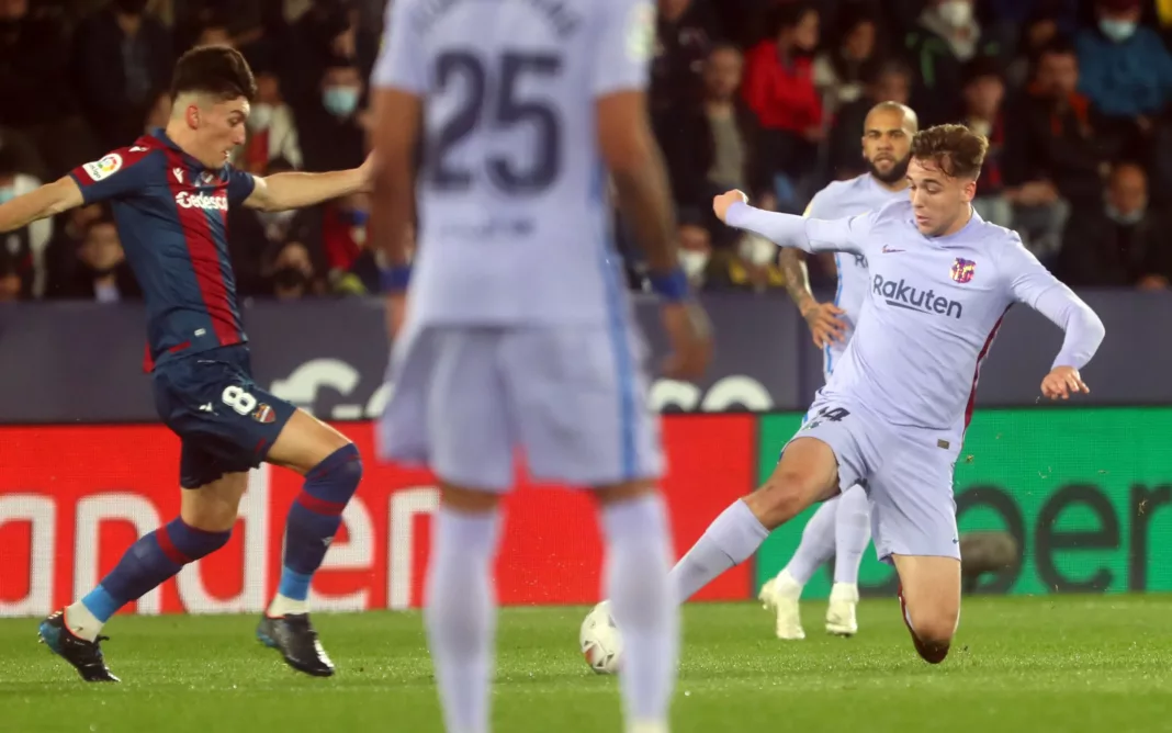 Nico Gonzalez FC Barcelona Levante