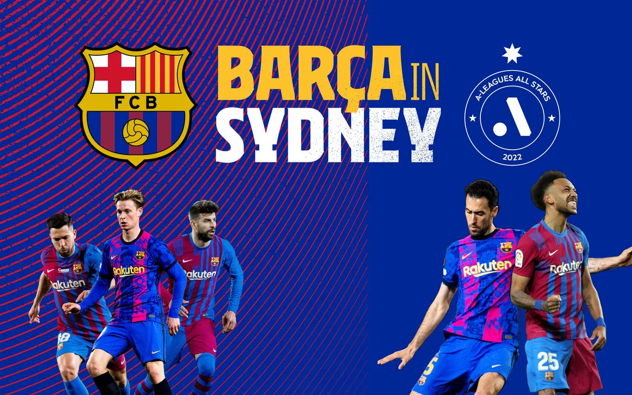 FC Barcelona travel to Australia to finish the season