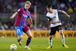 FC Barcelona Barça FC Valencia Frenkie de Jong Carlos Soler