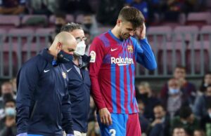 FC Barcelona Barça Gerard Piqué Verletzung
