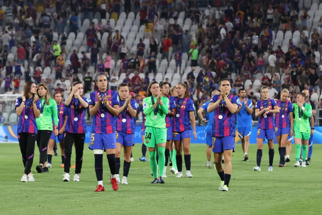 FC Barcelona Frauen Olympique Lyon UEFA Womens Champions League Barca Femeni