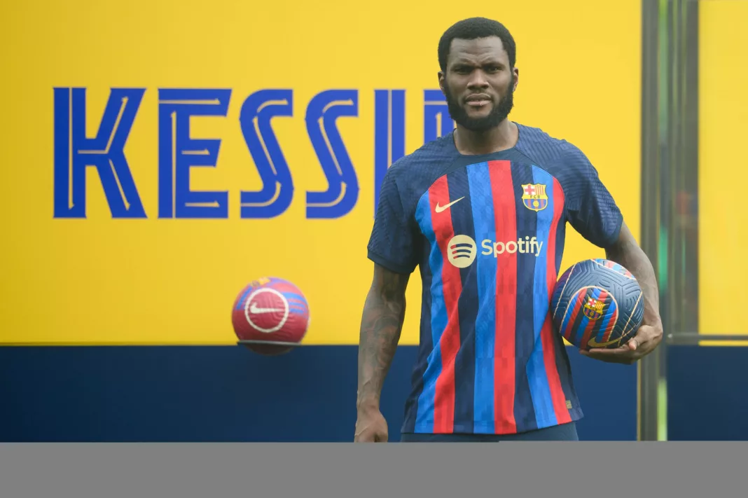 Franck Kessie FC Barcelona Presentation