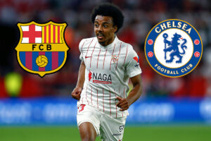 Jules Kounde FC Barcelona FC Chelsea FC Sevilla
