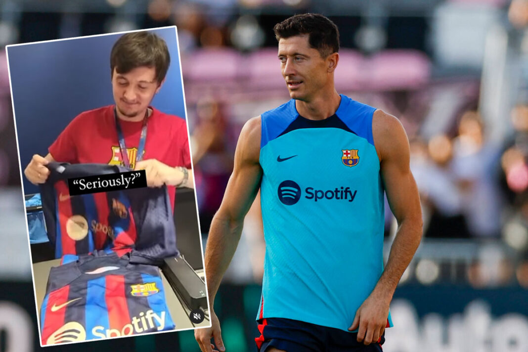 Robert Lewandowski FC Barcelona