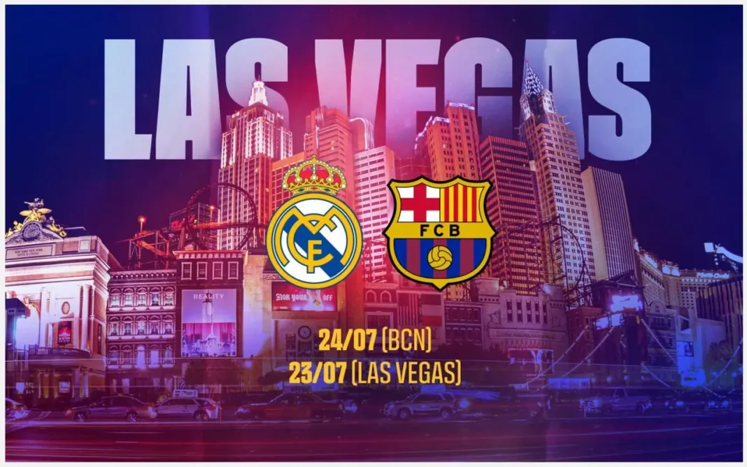 Real Madrid Barcelona USA Tour Las Vegas