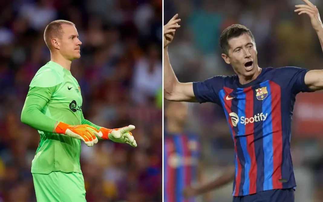 Ter Stegen Lewandowski Rayo