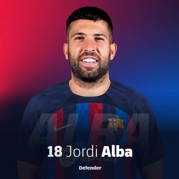 Jordi Alba FC Barcelona