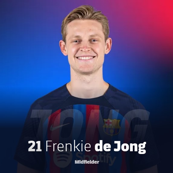Frenkie de Jong FC Barcelona