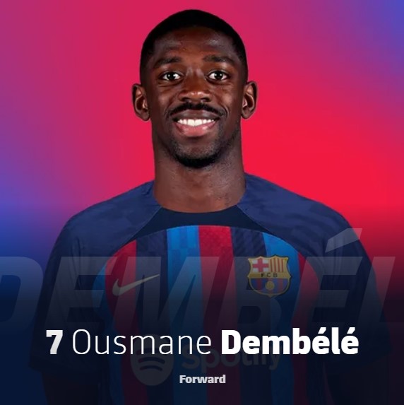 Ousmane Dembélé FC Barcelona