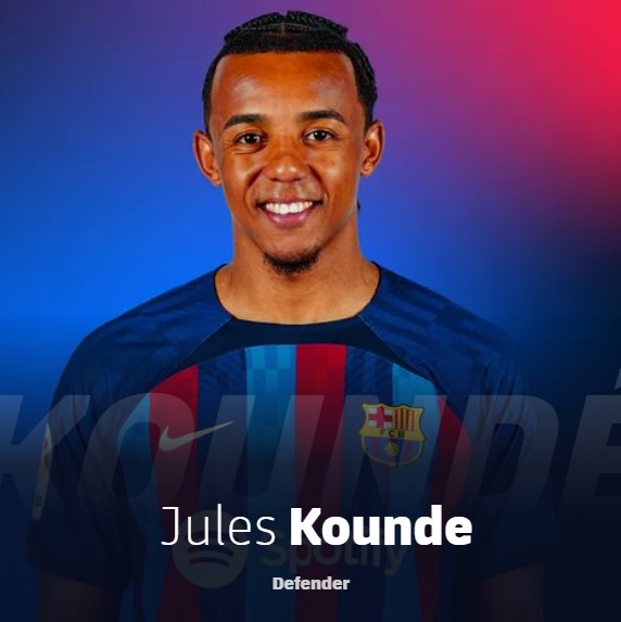 Jules Kounde FC Barcelona