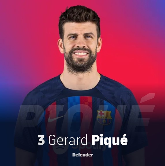 Gerard Pique FC Barcelona
