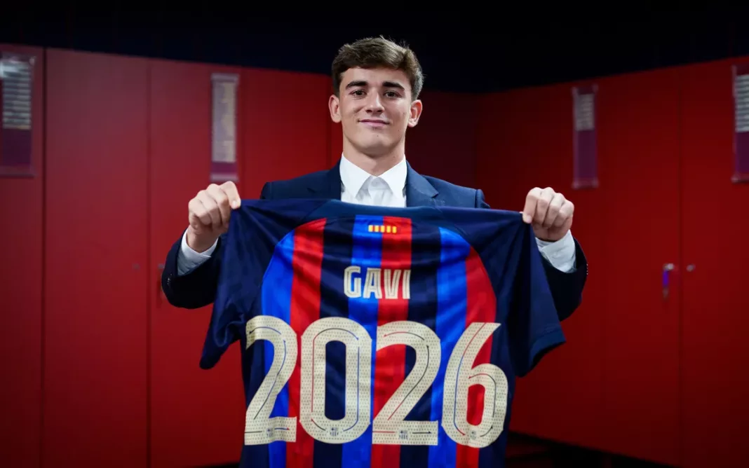 Gavi 2026 Vertrag Contract FC Barcelona