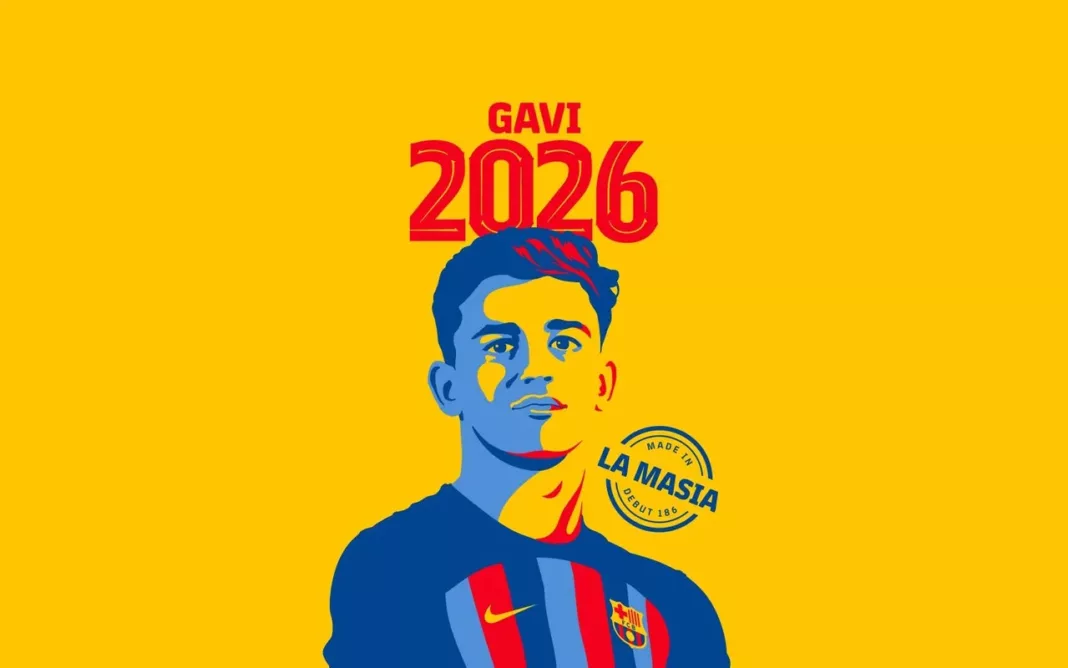 Gavi FC Barcelona Vertrag Vertragsverlängerung FC Barcelona
