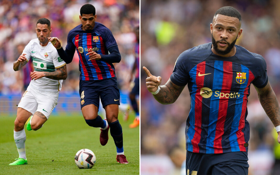 Ronald-Araujo-Memphis-Depay-FC-Barcelona-FC-Elche