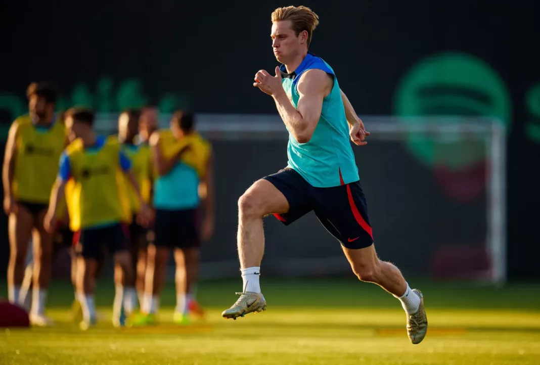 Frenkie de Jong FC Barcelona Training
