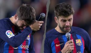 gerard pique abschied camp nou fc barcelona